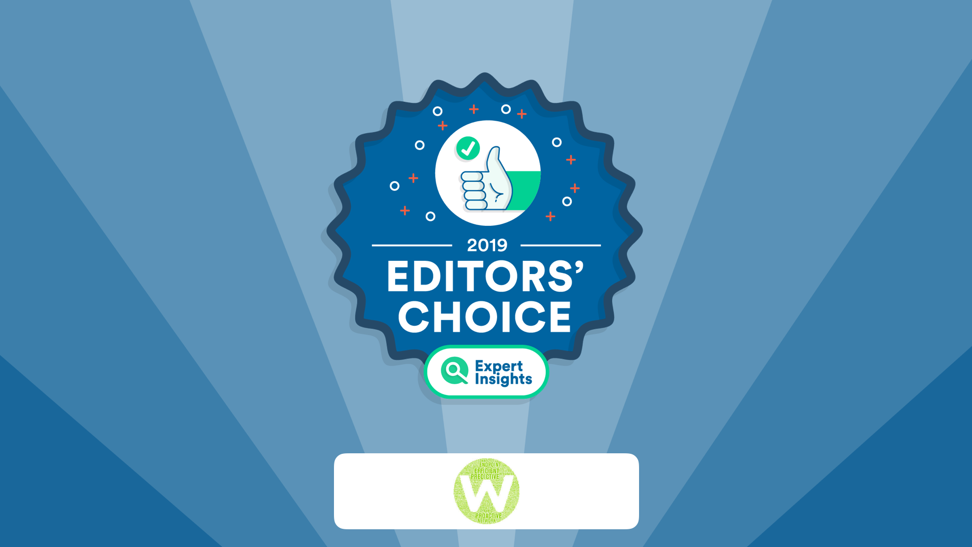 Webroot wins editors choice award