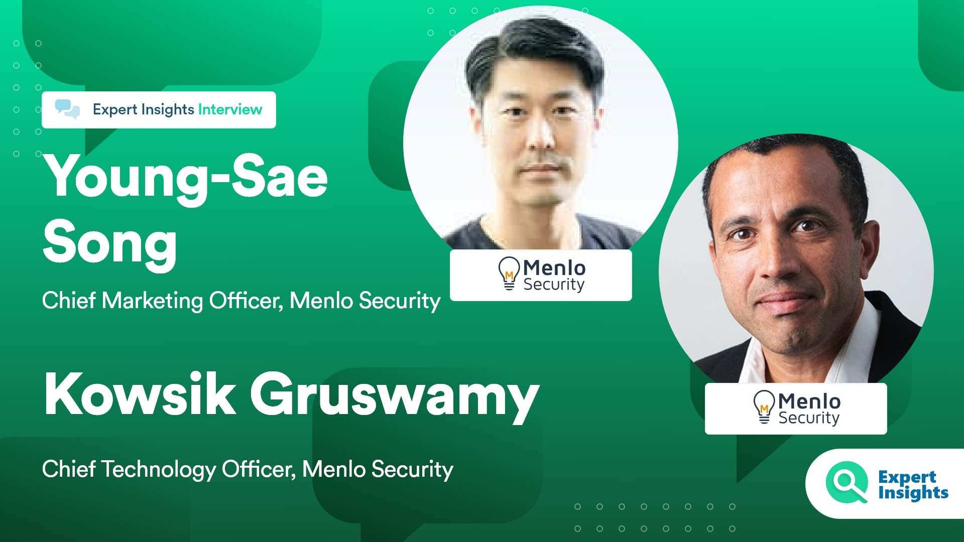 Expert Insights Interview With Song and Gruswamy Of Menlo